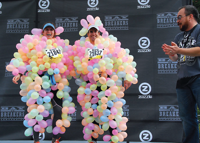 Photo: Colorful costumes at the annual Bay to Breakers race.
