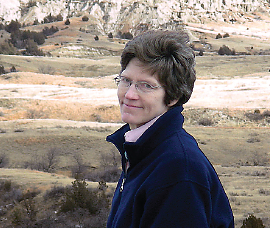 Photo Madeline Free, M.D., standing outside