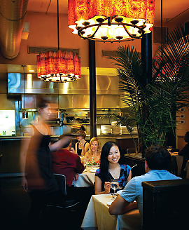 Photo of restaurant scene