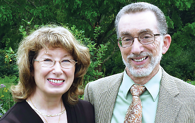 Photo: Hal Rubin, M.D., and his wife, Lorna Clark-Rubin, M.D.