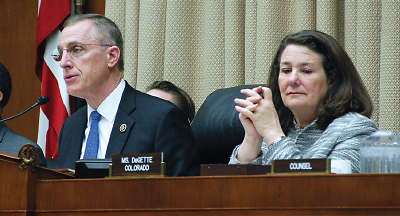 Photo: Reps. Tim Murphy and Diana DeGette.