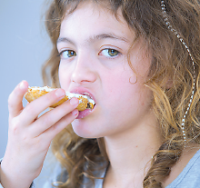 Photo: Child eating