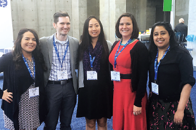 Photo: Kristen Gialo, D.O., Jeremy Kidd, M.D., Stephanie Tung, M.D., Kimberly Parks, M.D., and Monika Chaudhry, M.D.