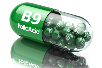 Photo:  Folate pill