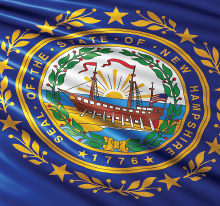 Photo: New Hampshire flag