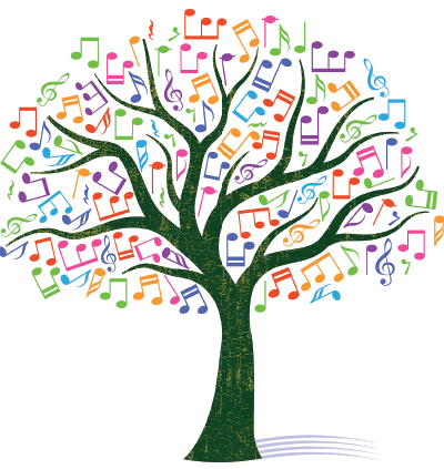 Illustration: Music tree