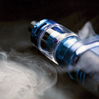 photo of an e-cigarette