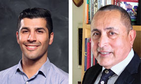 Photo of Neil S. Abidi, D.O., and William Arroyo, M.D.