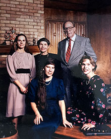 Photo: Tourney family portrait.