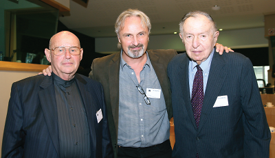 Robert van Voren with Melvin Sabshin and Jochen Neuman.