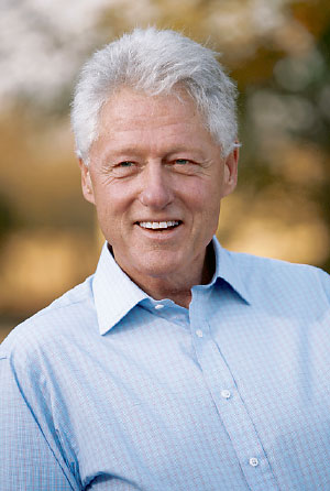 Photo of President Bill Clinton.