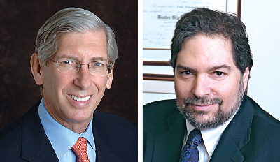 Photos of incoming president-elect Paul Summergrad, M.D., and current president-elect Jeffrey Lieberman, M.D.