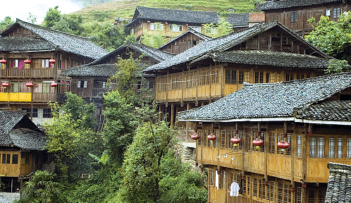 Photo: A village in southern China