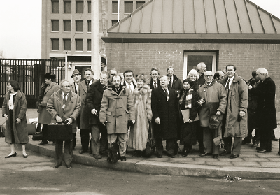Photo: A delegation of 26 psychiatrists, forensic experts, and Sovietologists visited the Soviet Union in February 1989