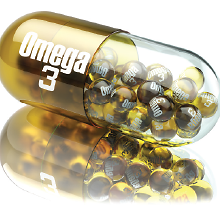 Illustration: Omega 3 pill