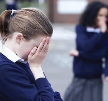 Photo: Girl being bullied