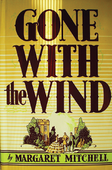 Photo: Gone with the Wind book cover