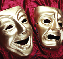 Photo: Theater masks