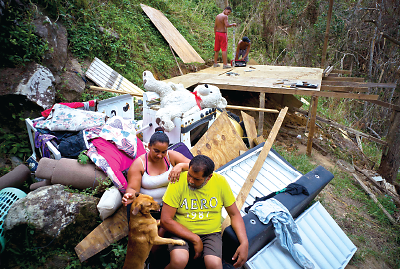 Photo: Victims of Hurricane Maria in Puerto Rico