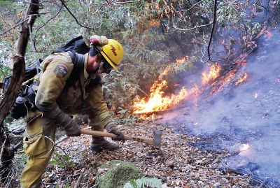 Photo: California wildfire