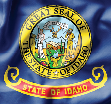 Photo: Idaho flag