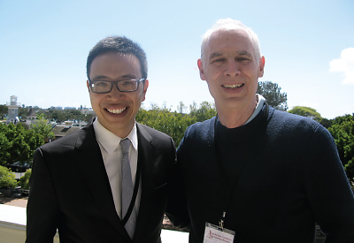 Photo: Lawrence Yang, Ph.D. (left), and Larry Seidman, Ph.D.,