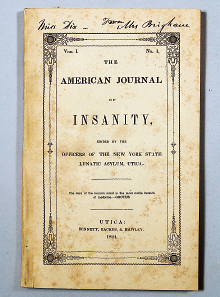 Photo: American Journal of Insanity