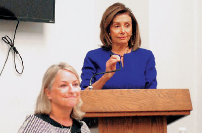Photo: Nancy Pelosi and Susan Wild