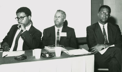 Photo: Alvin Poussaint, M.D., Charles Pinderhughes, M.D., and Chester Pierce, M.D.