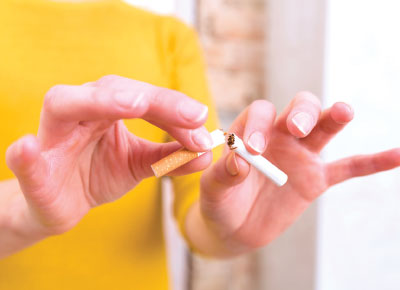 Photo: quitting smoking