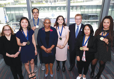 Photo: Winners of Resident/Medical Student Poster Competition