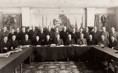 Photo: APA Board of Trustees, December 1944.