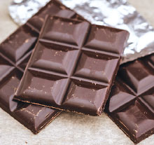 Photo: Dark chocolate