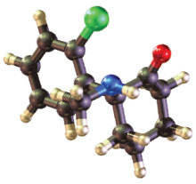 Photo: Ketamine molecule