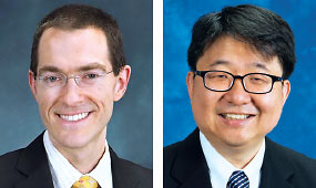 Photo: Mark A. Oldham, M.D., and Benjamin Hochang Lee, M.D.