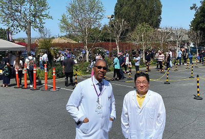 Photo: Rahn Kennedy Bailey, M.D. (left), and Daniel Cho, M.D. (right)