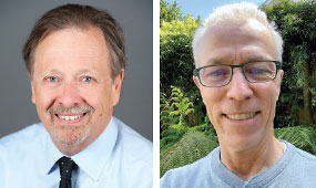 Photo: (left to right) David R. DeMaso, M.D., and Richard J. Shaw, M.D.
