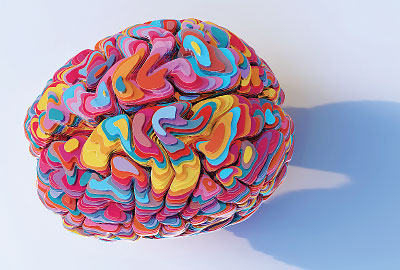 Photo: 3D brain map