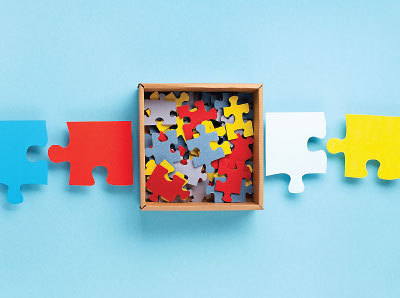 Photo: Puzzle pieces