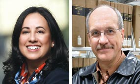 Photo: Carolyn I. Rodriguez, M.D., Ph.D. (left), Randy O. Frost, Ph.D. (right)