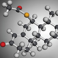 Graphic: molecula of Spironolactone