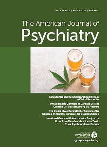 Photo: Cover of the American Journal of Psychiatry