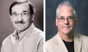 (left to right) Bob Doppelt and David Pollack, M.D.