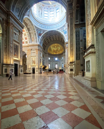 Photo: the Basilica of St. Andrew in Mantua, Italy